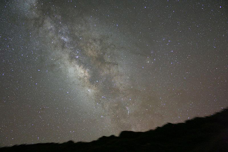Die Milchstraße von La Palma aus beobachtet