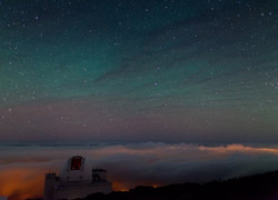 Airglow über La Palma, beobachtet und erklärt von Kai Stockrahm