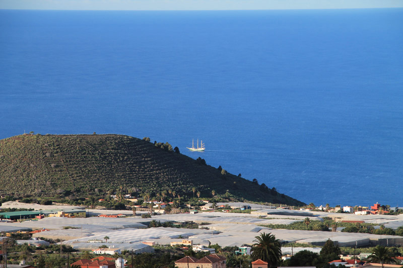 Die Alexander von Humboldt 2 war das erste Schiff überhaupt, welche nach dem dritten Umbau im Hafen von Tazacorte angelegt hat und ist seit dem ein sehr beliebter Besuch bei uns auf La Palma