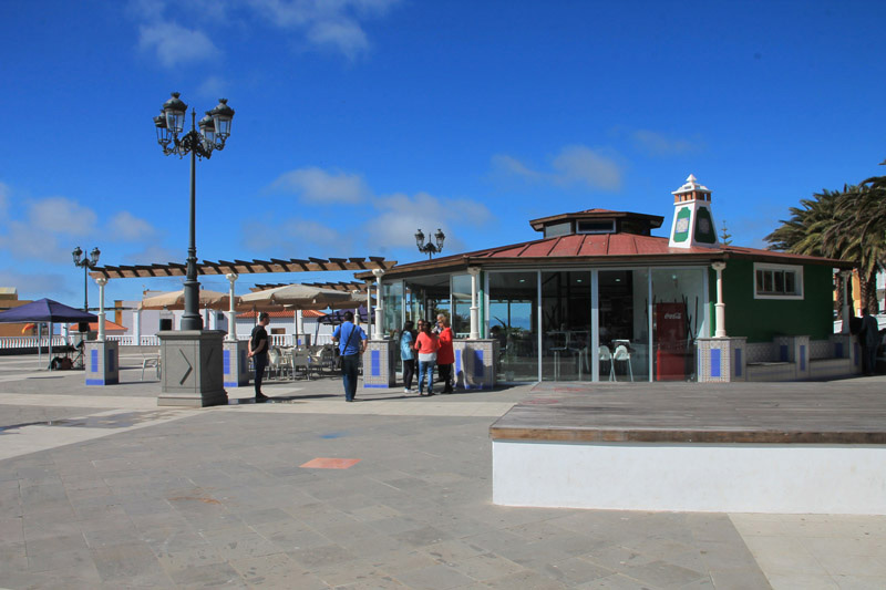 Viele Jahre dauerte der Bau des Kioskes auf der Plaza Francisca Gazmira in El Paso. - Über Stil und Geschmack darf man sich doch prächtig streiten